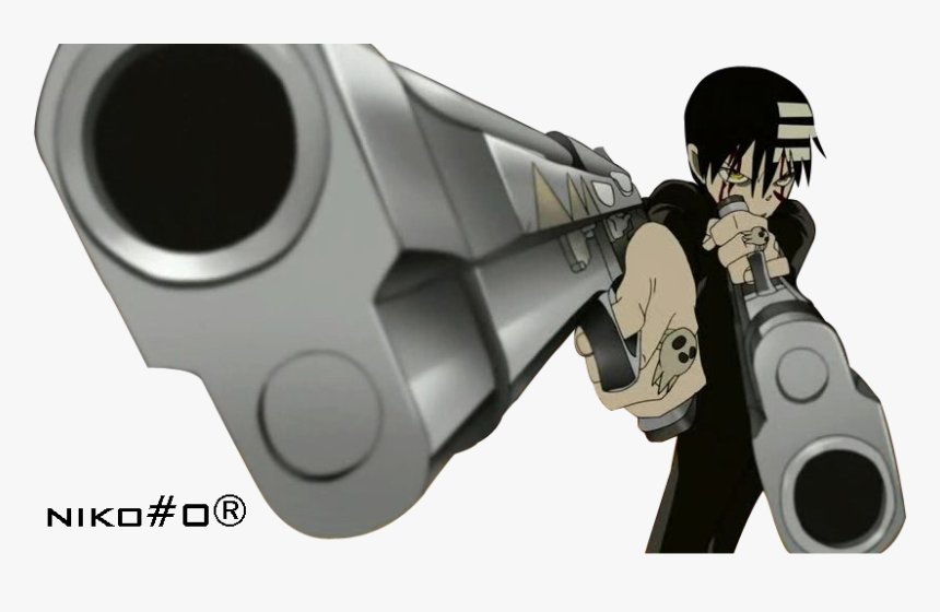 Soul Eater Death The Kid Guns, HD Png Download, Free Download