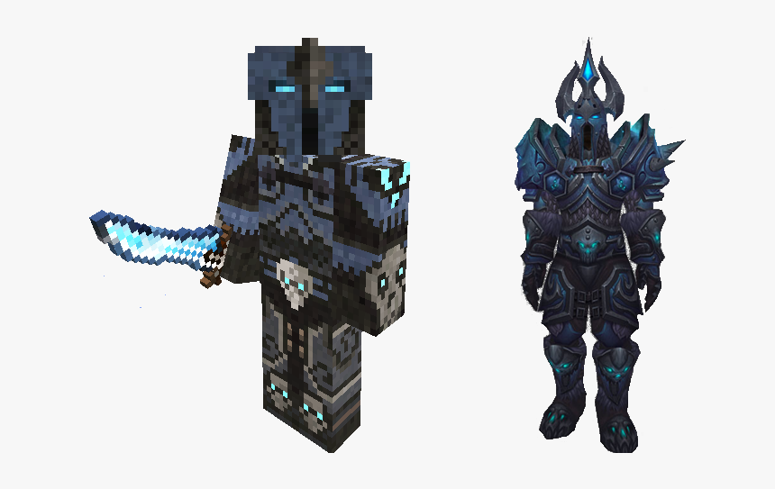 Transparent Death Minecraft - Minecraft Death Knight, HD Png Download, Free Download