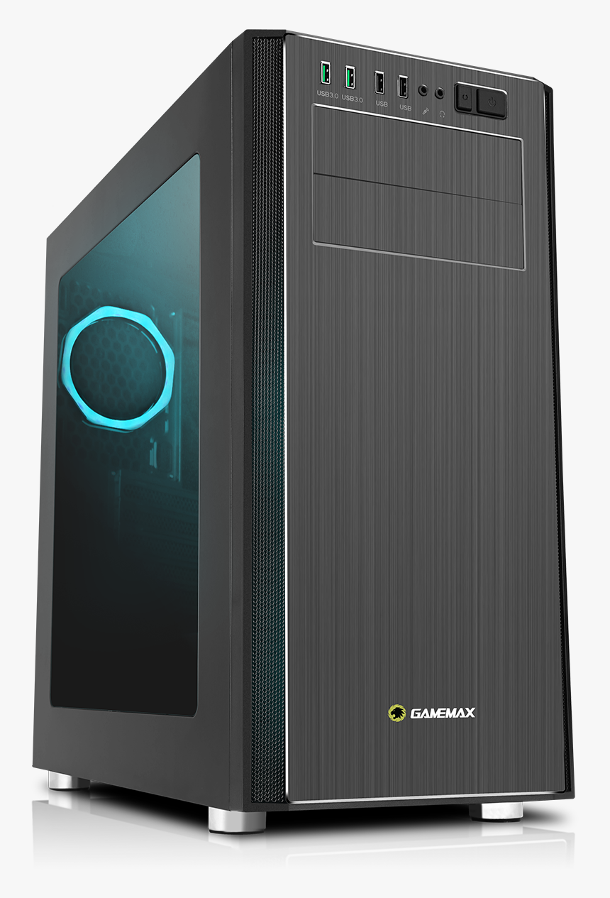 Game Max Vanguard Vr2 Brushed Alum Rgb Gaming Pc Case - Use Pc Case, HD Png Download, Free Download