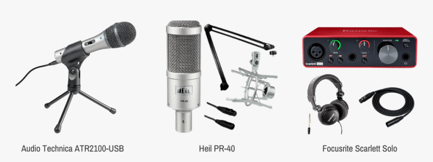 Podcast Audio Equipment - Microphone, HD Png Download, Free Download