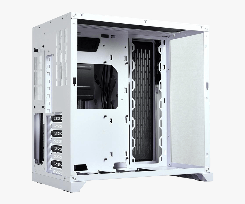 Pc O11 Dynamic Tempered Glass, No Psu, E Atx, White, - Lian Li Pc 011 Dynamic White, HD Png Download, Free Download