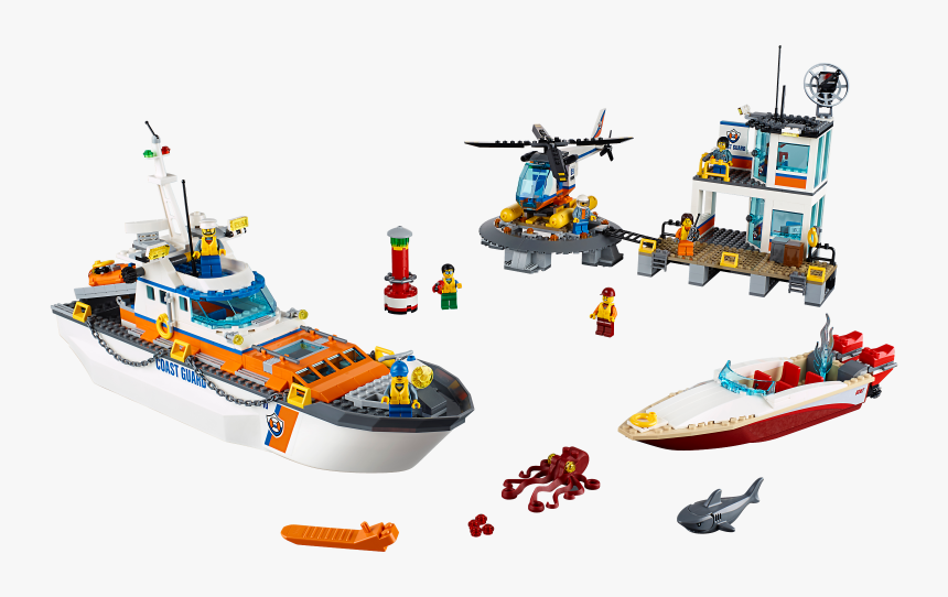 Coast Guard Head Quarters - New Lego Coast Guard, HD Png Download, Free Download