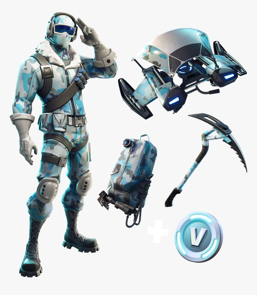Fortnite Deep Freeze Bundle Png, Transparent Png, Free Download