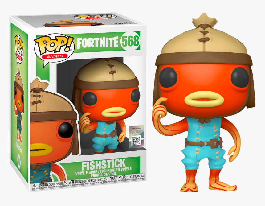 Fishstick Pop Vinyl Figure - Fortnite Funko Pop Fishstick, HD Png Download, Free Download