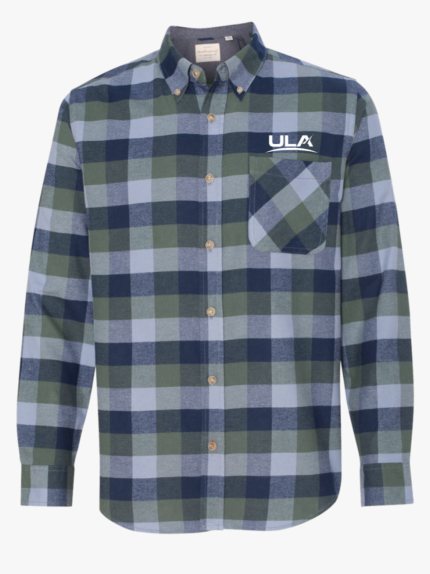 Vintage Brushed Flannel Long Sleeve Shirt - Shirt, HD Png Download, Free Download