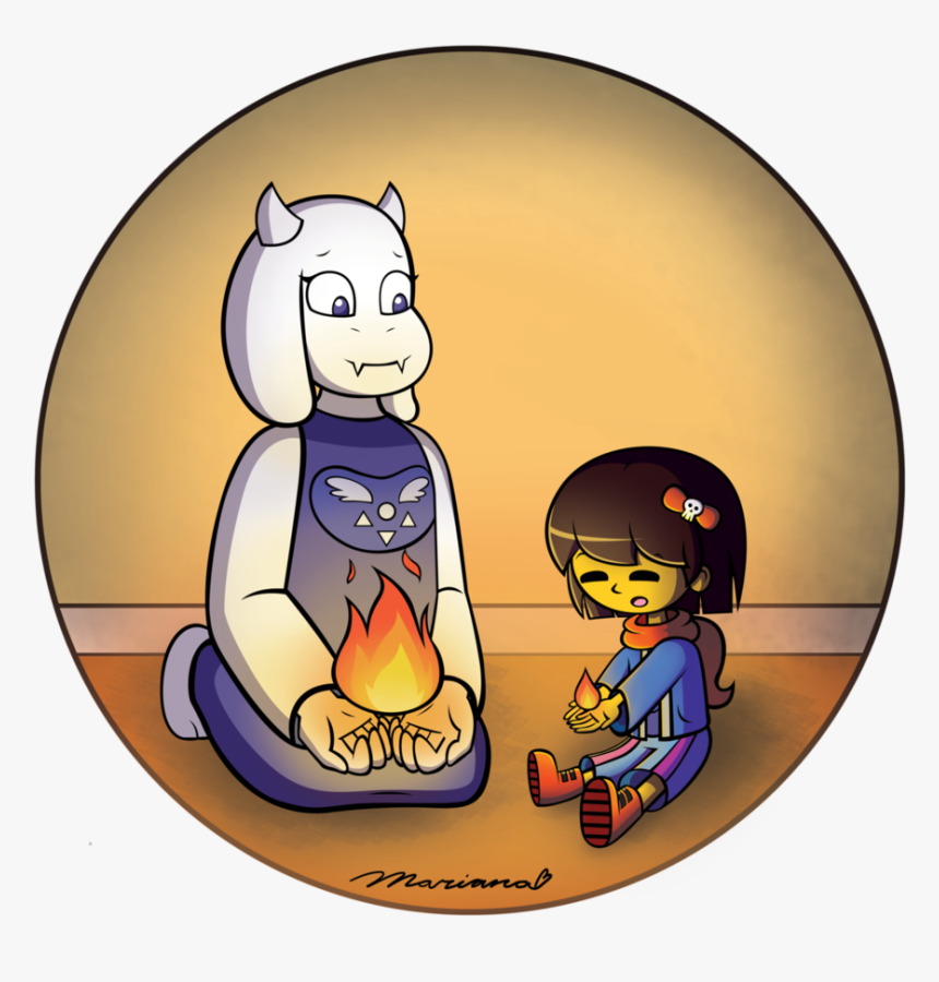 Undertale Cartoon Vertebrate Fictional Character - Toriel Fire Magic, HD Png Download, Free Download