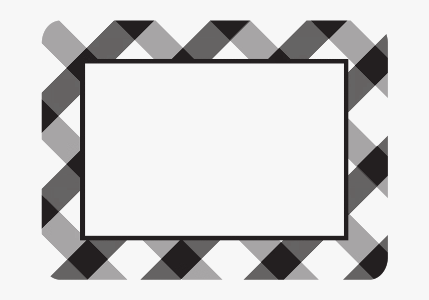 buffalo-check-plaid-black-self-stick-picture-frames-black-and-white