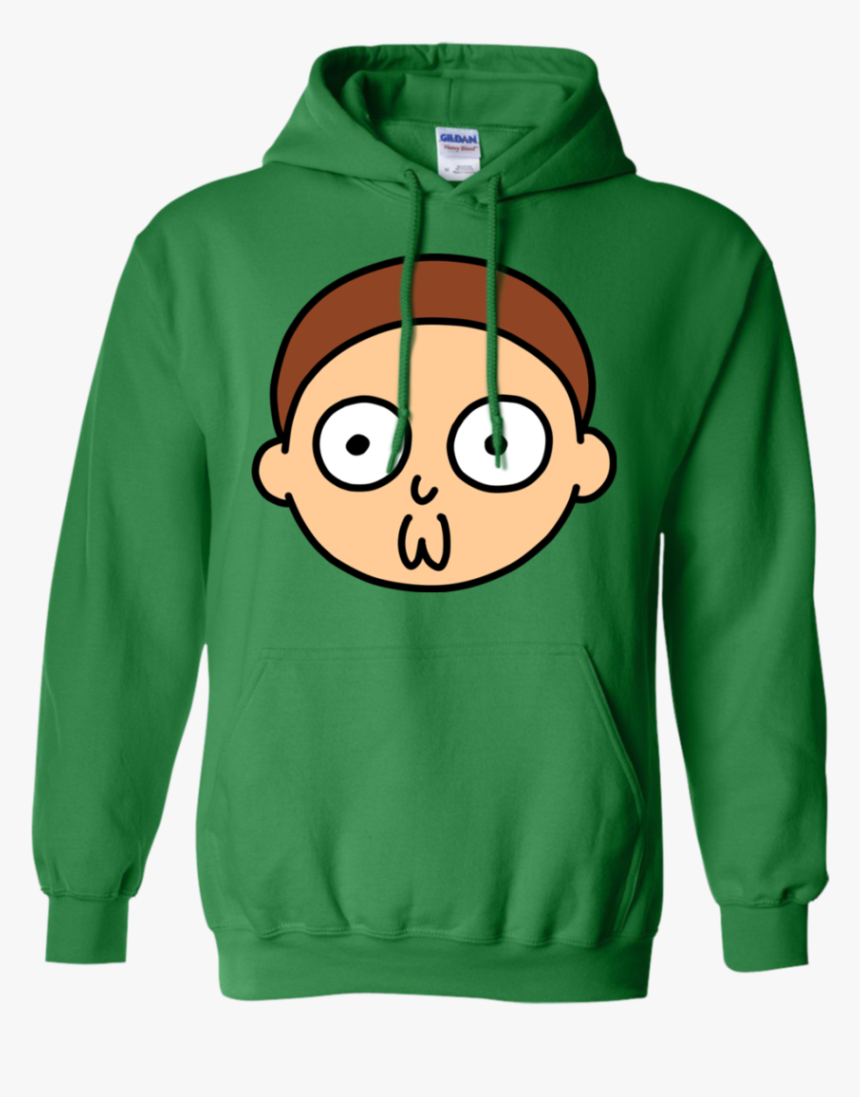 Morty Face Rickauto Hoodie - New York Jets Gotham City, HD Png Download, Free Download