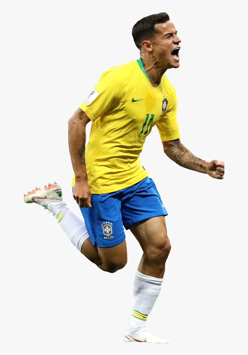 Philippe Coutinho Football Render - Philippe Coutinho Brasil Png, Transparent Png, Free Download