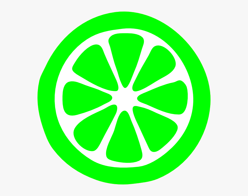 Lemon Slice Clip Art - Lime Slice Clipart, HD Png Download, Free Download