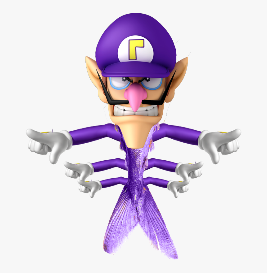 Waa - Waluigi Mario, HD Png Download, Free Download