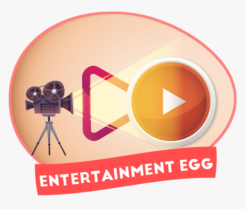 Entertainment Egg - Graphic Design, HD Png Download, Free Download