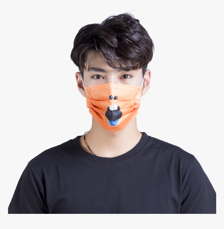 Disposable 3ply Ear Loop Funny Medical Face Masks - Mask, HD Png Download, Free Download