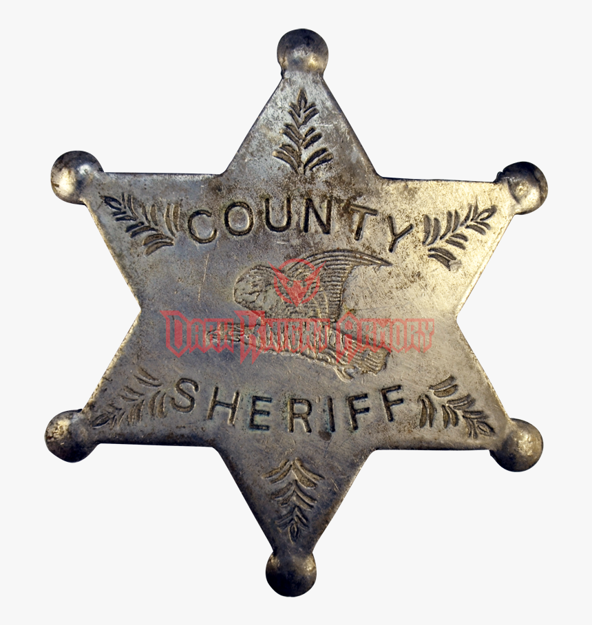 Sheriff Badge Png - Sheriff, Transparent Png, Free Download