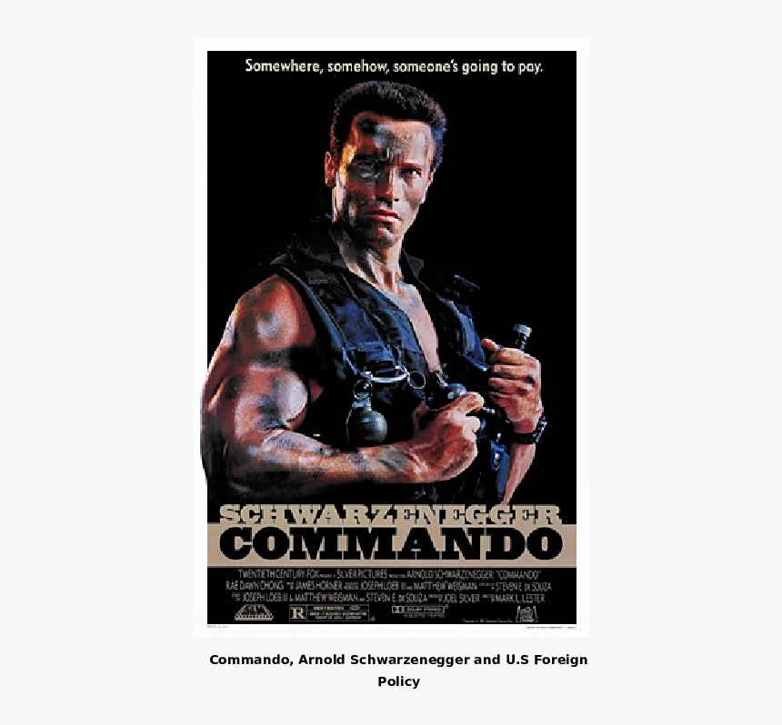 Arnold Schwarzenegger Commando, HD Png Download, Free Download