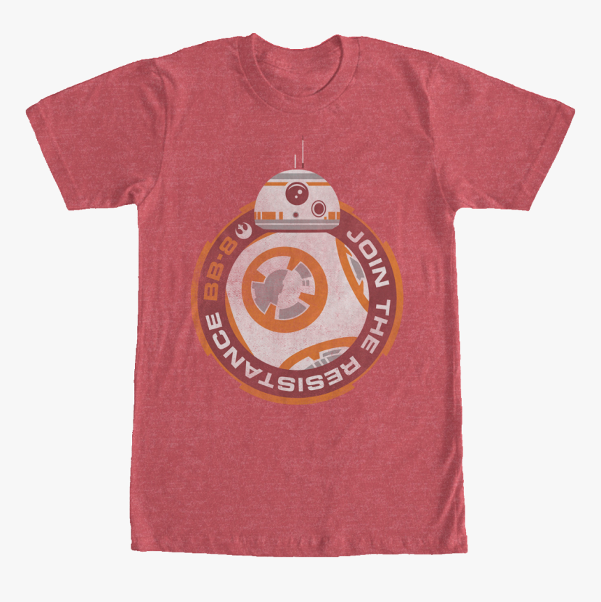 Bb 8 Join The Resistance Star Wars T Shirt - Join The Resistance Shirt, HD Png Download, Free Download