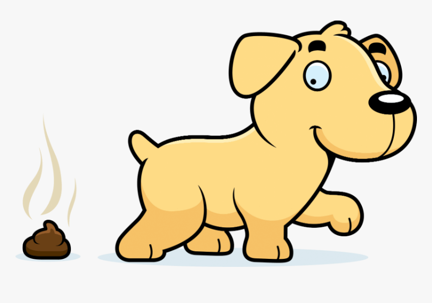 Dog Pooping Cartoon, HD Png Download, Free Download