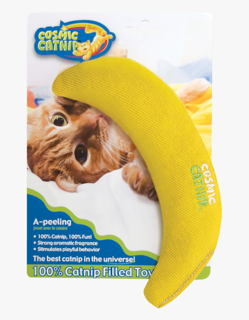 Catnip Banana Cat Toy, HD Png Download, Free Download
