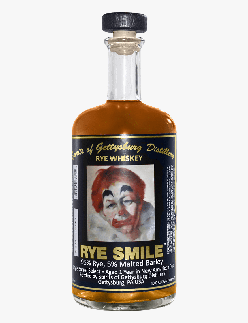 Rye Smile - Bottle, HD Png Download, Free Download