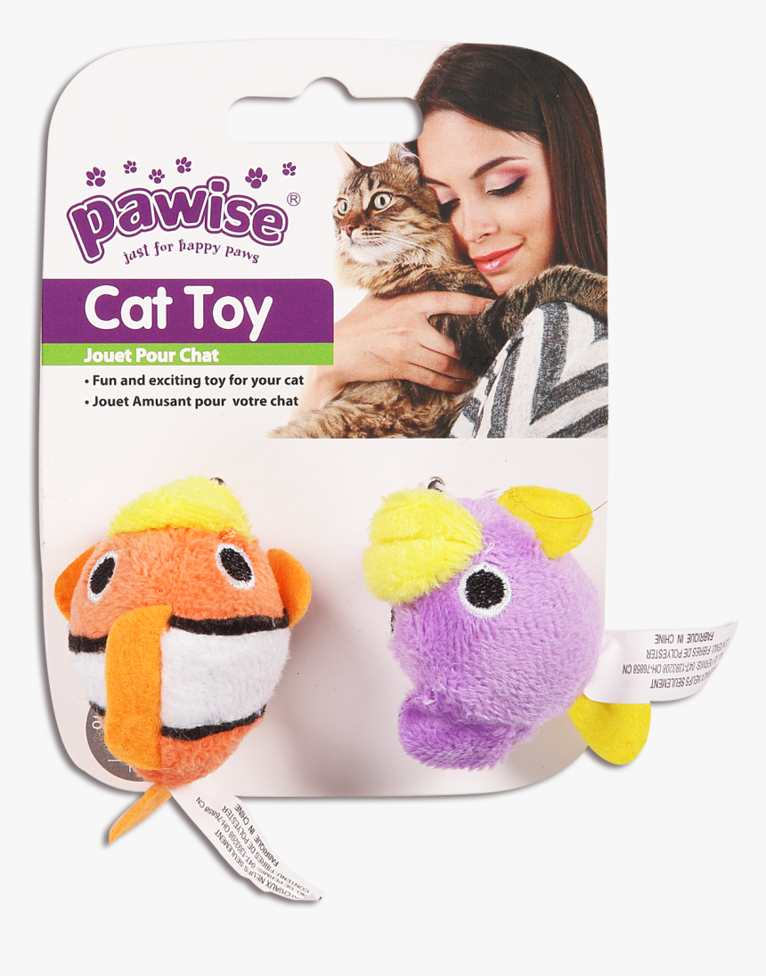 Fish Cat Toy - Meow Meow Life Cat Teaser Pawise, HD Png Download, Free Download