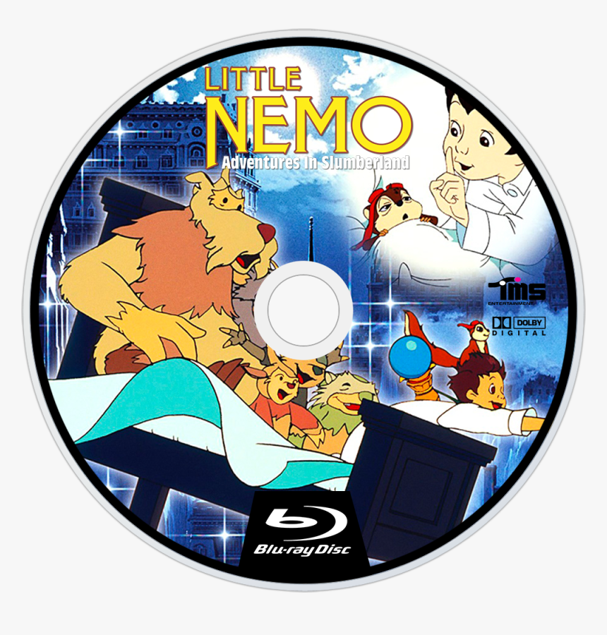 Adventures In Slumberland Bluray Disc Image - Little Nemo Dvd, HD Png Download, Free Download