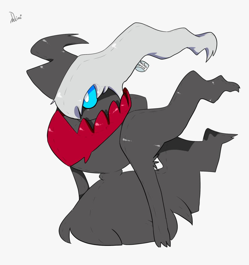 Darkrai Plush - Cartoon, HD Png Download, Free Download