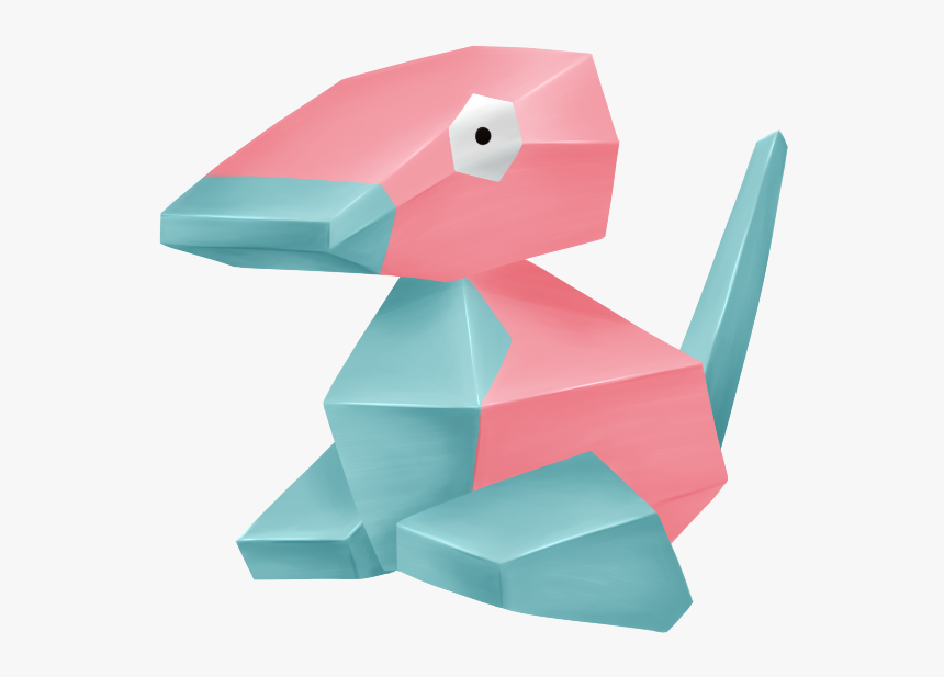 Pokemon Porygon Banned From Images , Png Download - Porygon Paper, Transparent Png, Free Download