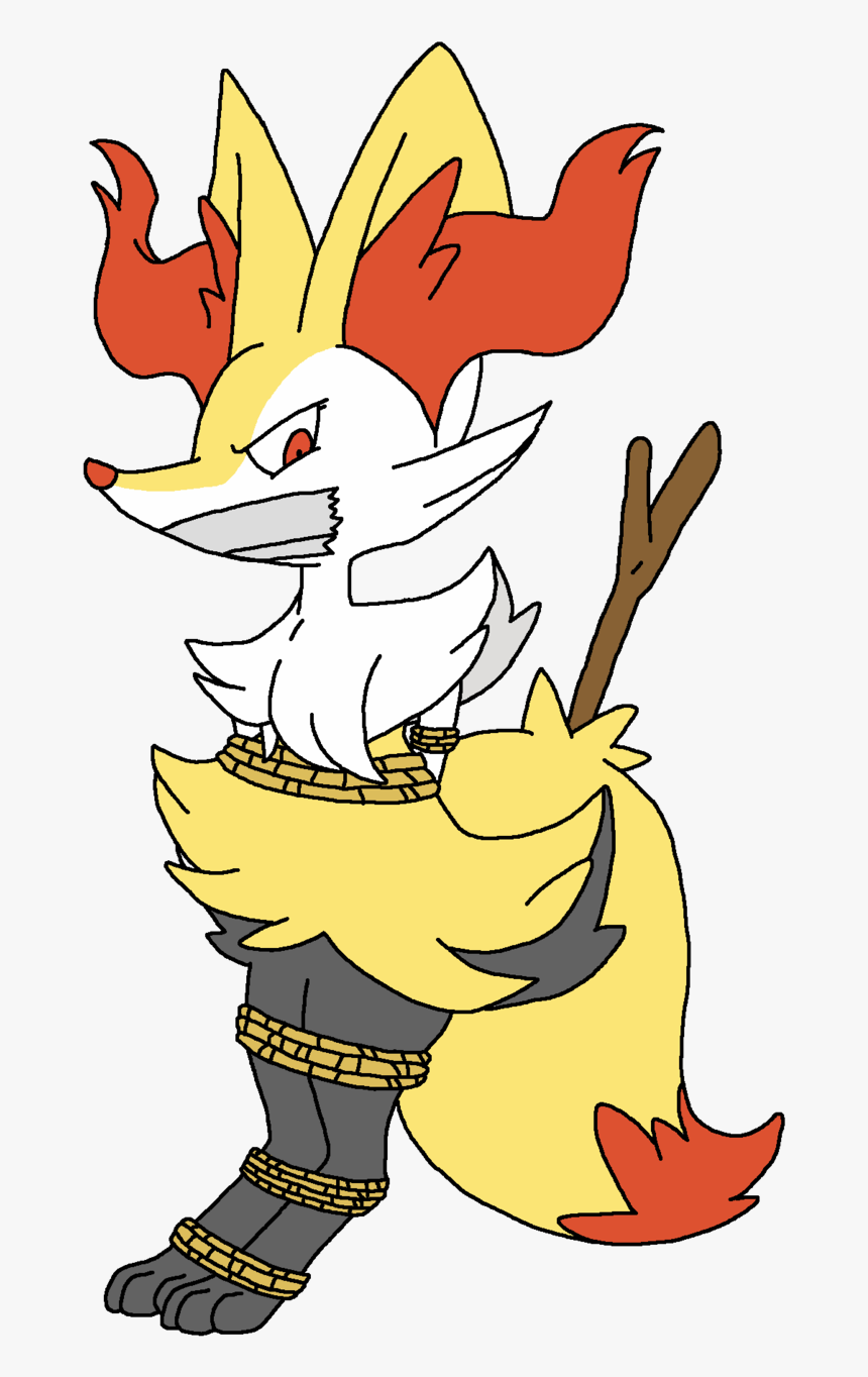 Pokemon Braixen In Bondage Clipart , Png Download - Cartoon, Transparent Png, Free Download