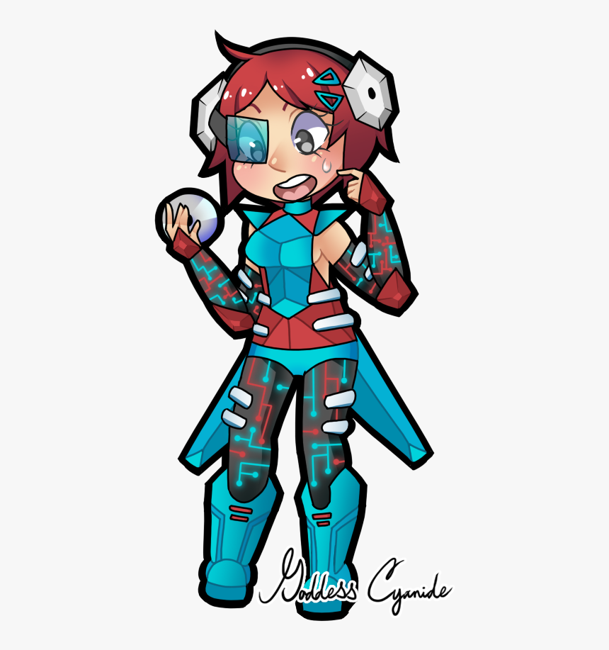 Porygon Needs An Upgrade 
so This Gijinka Was So Much - Cartoon, HD Png Download, Free Download