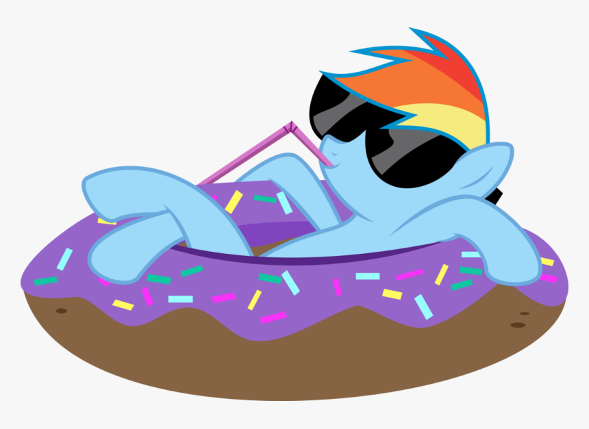 Artist Missbeigepony Dead Source Floaty Food - Floaty With Transparent Background, HD Png Download, Free Download