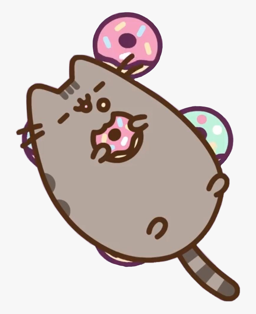 Transparent Pringles Clipart - Kawaii Pusheen Cat Drawing, HD Png Download, Free Download