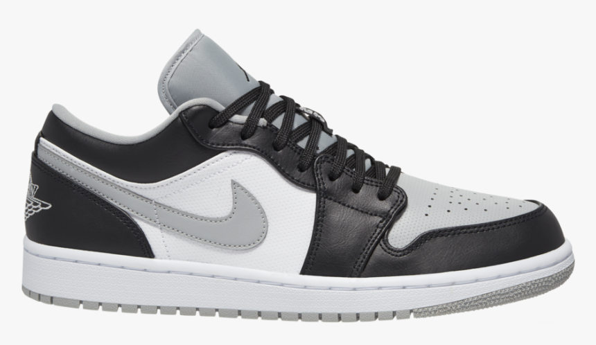 Air Jordan 1 Low Black Light Smoke Grey 553558-039 - Jordan 1 Mid Light Smoke Grey, HD Png Download, Free Download