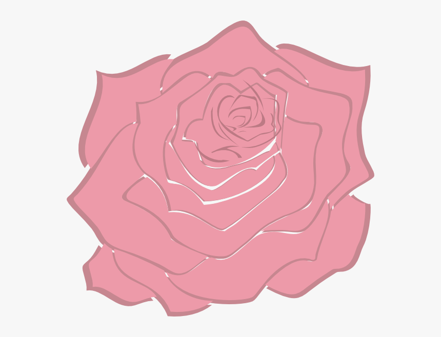Light Pink Rose Clipart, HD Png Download, Free Download