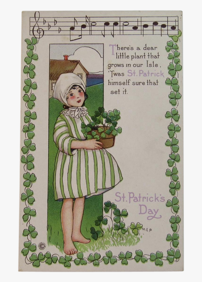 Vintage St Patrick's Day Postcards, HD Png Download, Free Download