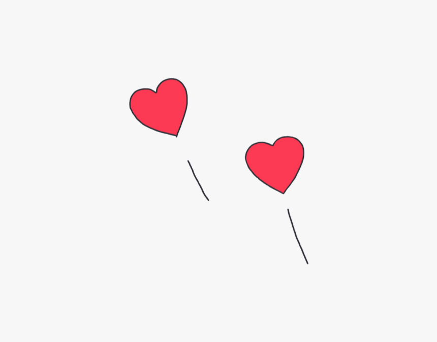 #hearts #heart #red #outline #messy #sanrio #soft #messy - Illustration, HD Png Download, Free Download