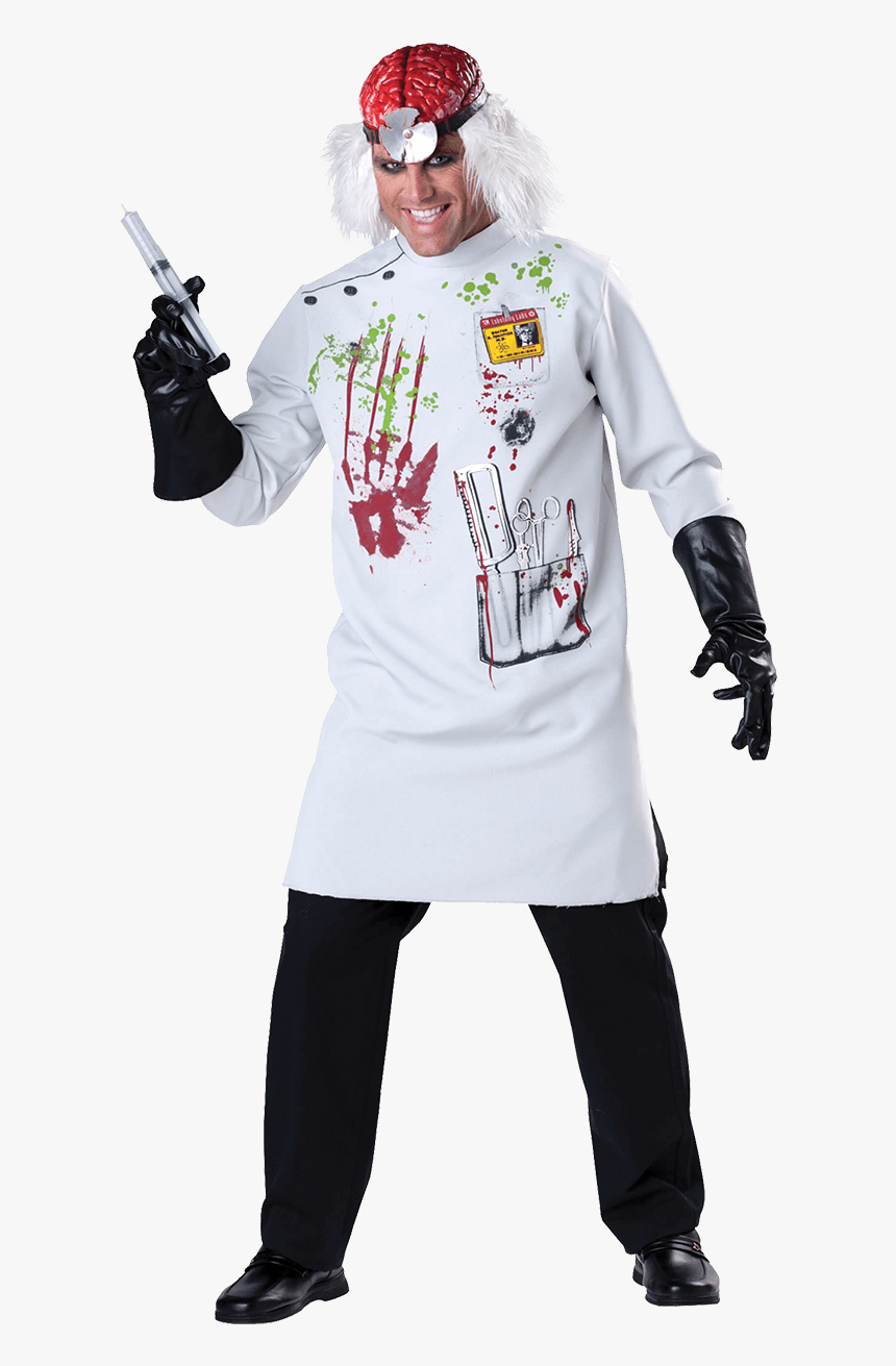 Mad Scientist Fancy Dress , Png Download - Zombie Scientist Costume, Transparent Png, Free Download