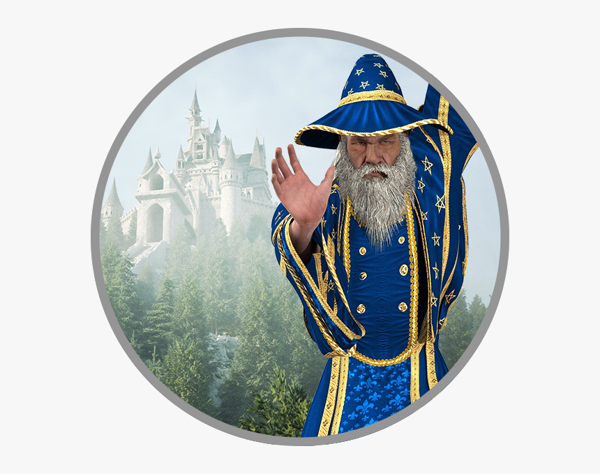 Wizard - Wall Clock, HD Png Download, Free Download