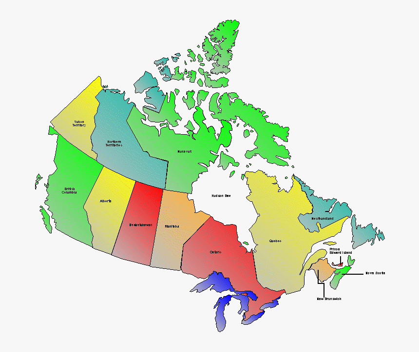 Google Reveals Top "how To Spell - Map Of Canada 2019, HD Png Download, Free Download