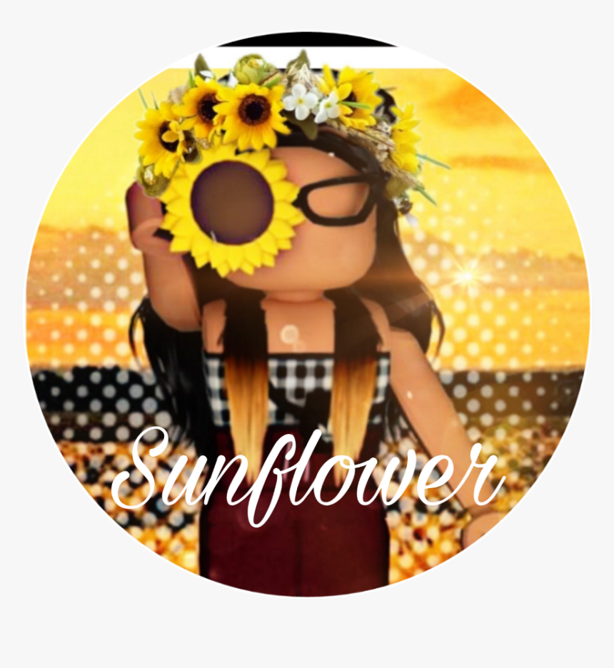 Random Gfx Roblox Girl Sunflower Cute Roblox Girl Gfx Hd Png Download Kindpng - gfx only roblox