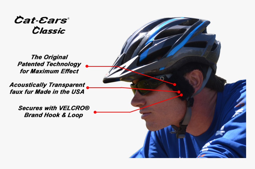 Classic, Cycling, Cat Ears, Airstreamz, Wind Box, Wind - Bicycle Helmet, HD Png Download, Free Download