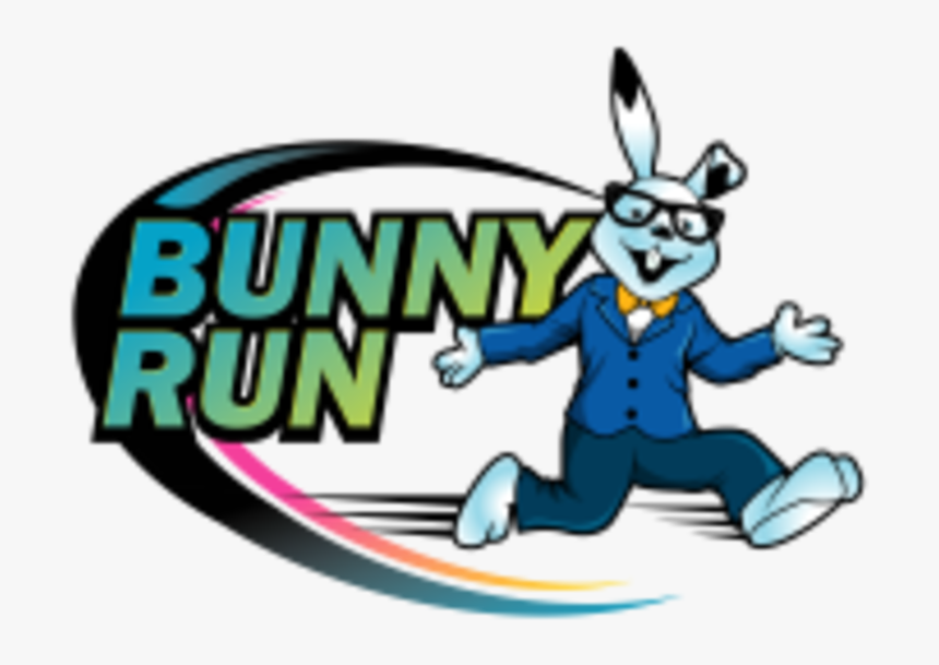 Easter Bunny Run - Cartoon, HD Png Download, Free Download