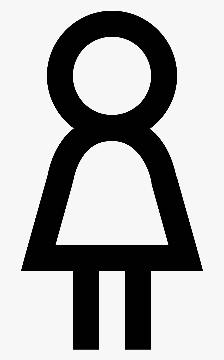 Logo Of The Girl Consists Of A Stick Figure With Two, HD Png Download, Free Download