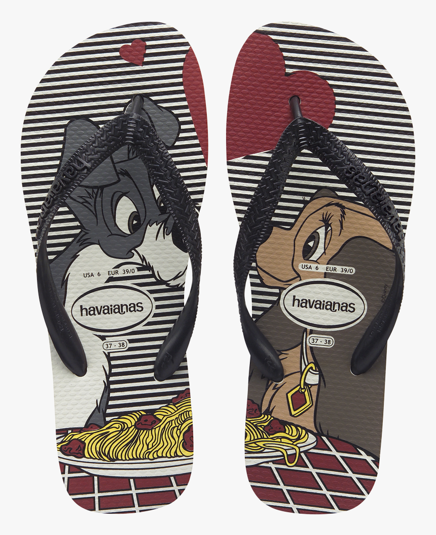 Lady And The Tramp Havaianas, HD Png Download, Free Download