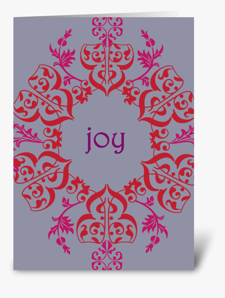 Winter Swirls Of Joy Greeting Card - Punkt Skateland, HD Png Download, Free Download