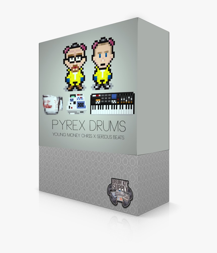 Pyrex Drum Kit - Cartoon, HD Png Download, Free Download