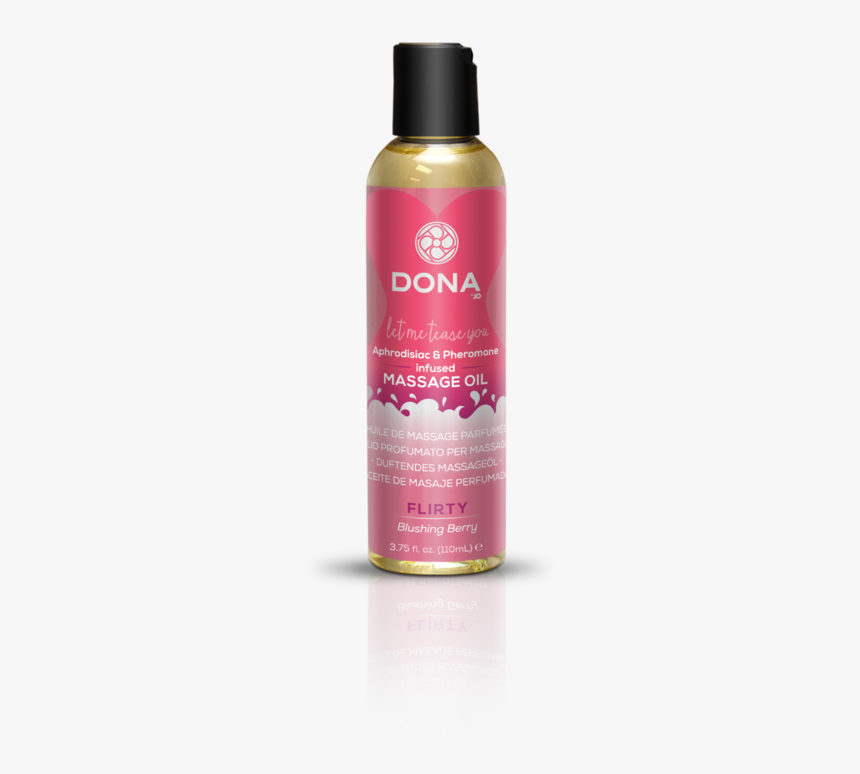 40517 Dona Massage Oil Flirty Blushing Berry, HD Png Download, Free Download
