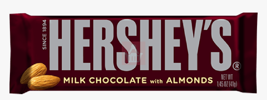 Hershey Candy Bar Quotes - Hershey Milk Chocolate Almonds, HD Png Download, Free Download