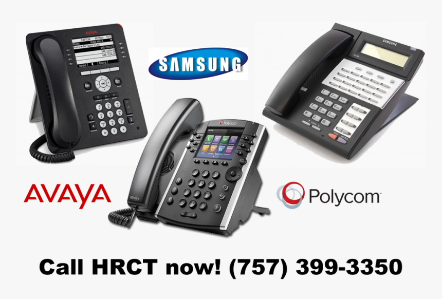 Phone Sets - Polycom Vvx201, HD Png Download, Free Download