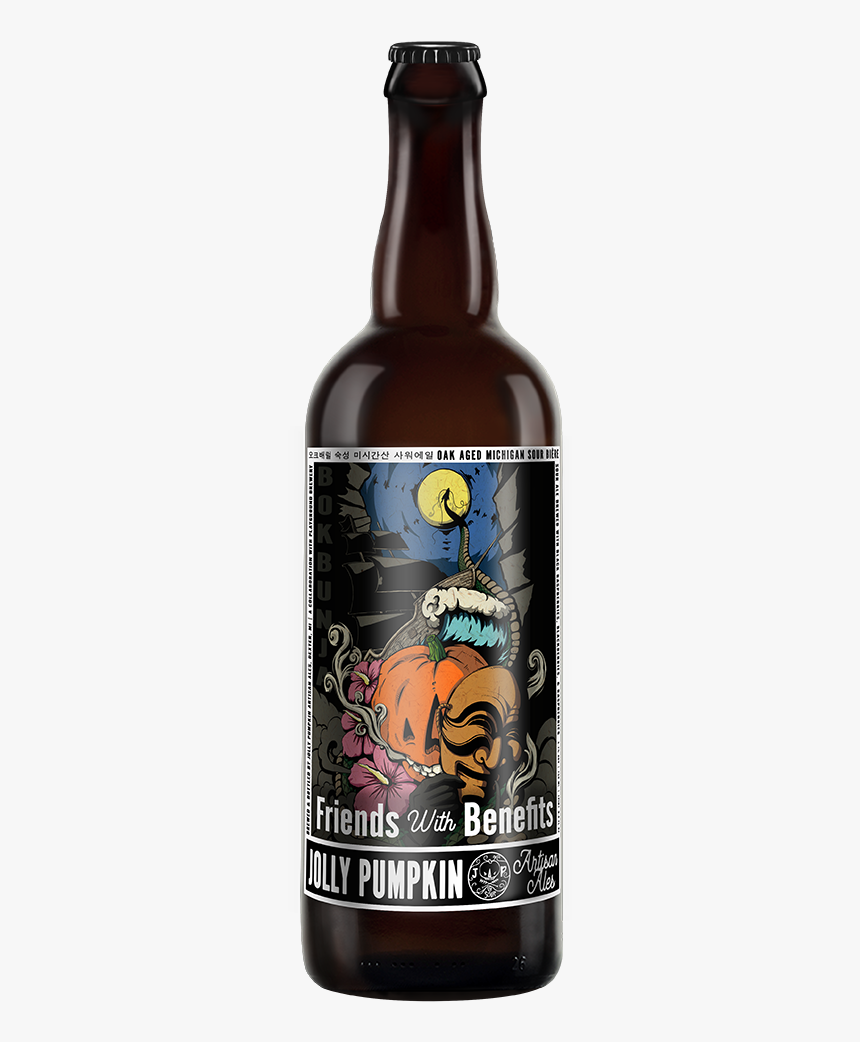 Friends With Benefits Bottle - Jolly Pumpkin Beer, HD Png Download, Free Download