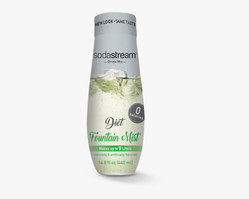 Diet Fountain Mist - Fountain Mist Sodastream, HD Png Download, Free Download